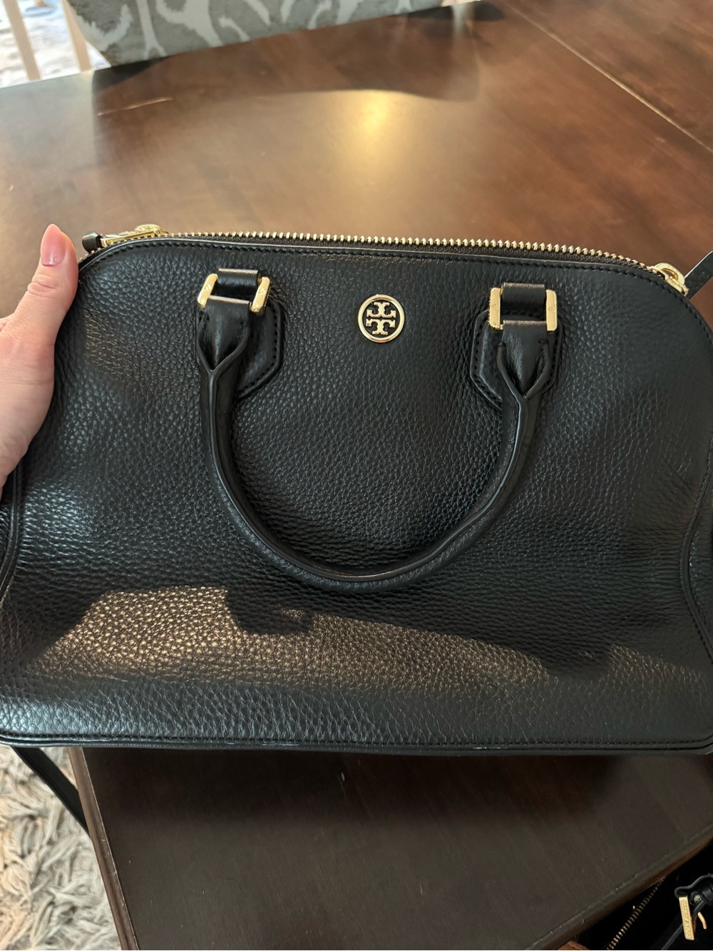 NWOT Tory Burch Robinson Leather Crossbody Satchel